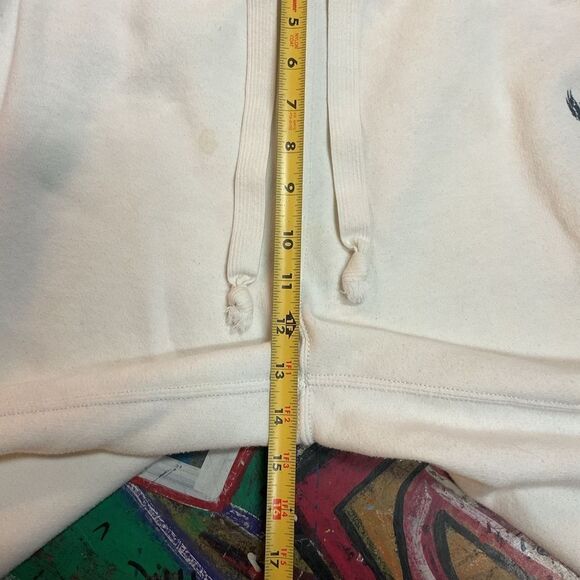 American Eagle 917 RTM Fleece Shorts w Half-Embroidered, Half-Printed Logo (L/G) - Picture 8 of 12